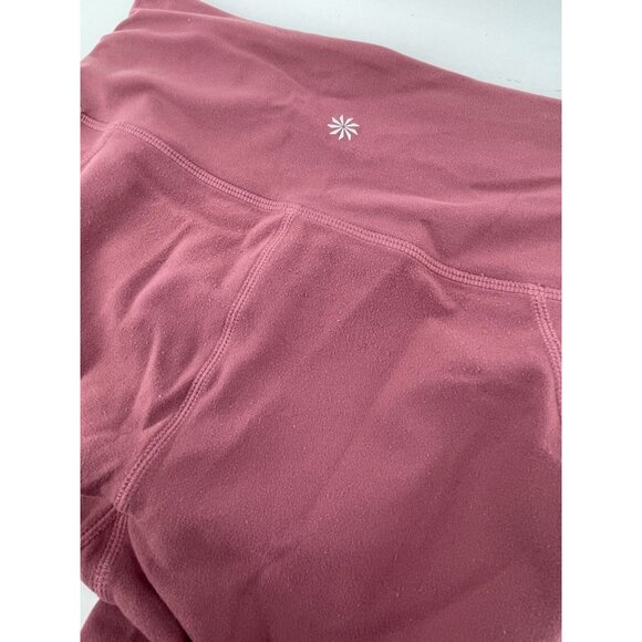 Athleta Women's Pink Pull On Cropped Stretch Activewear Leggings Size XS - Picture 9 of 16
